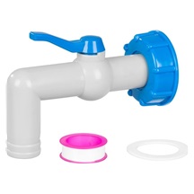 Ventil Strend Pro zahradní 1" 90° 32mm s redukcí na IBC nádrž