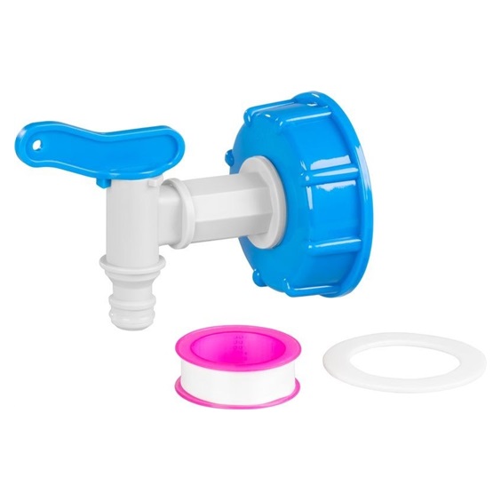 Ventil Strend Pro zahradní 3/4" 16mm s redukcí na IBC nádrž