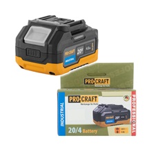 Akumulátor 20V Li-Ion 4,0 Ah Procraft |20/4 Industrial