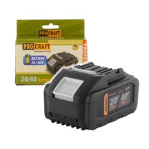 Akumulátor 20/40V Li-Ion 8,0/ 4,0 Ah  Procraft |20/40
