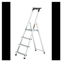 Schůdky AL 4 příčky / 125kg +polička