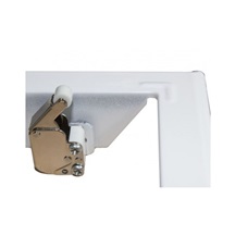 Dvířka revizní kovová 300x300 s tlačným zámkem bílá