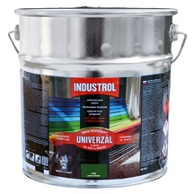 Barva vrchní S2013/5300 lesk, na kov a dřevo  9l  stř. zelená INDUSTROL
