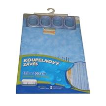 Závěs koupelnový 180x200 vzorovaný