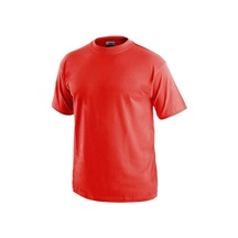 Tričko červené,bez límečku krátký rukáv DANIEL vel. L