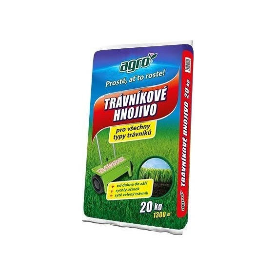 Hnojivo trávníkové  AGRO 20 kg