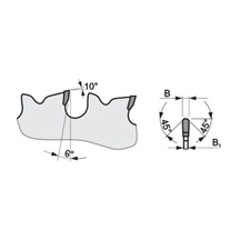Kotouč 5388 SK 600x5,2x30 42TZ Gladius