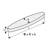 Brousek 13x230 C48 100N7V na kosu 648312315