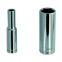 Hlavice prodloužená 1/4" 14 Czech Gola