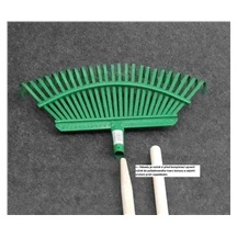 Hrábě americké kovové 25 zubů bez násady