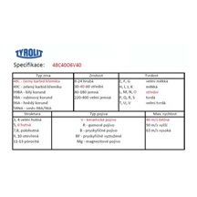 Tělísko brusné 32x40-6 A98  46O5V 321613241