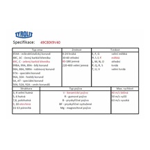 Kotouč brusný 175x8x20  A96    80M8V 539711755.09
