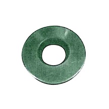 Podložka s těsnící  gumou 5x14 zinek bílý