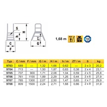 Můstek oboustranný   9703