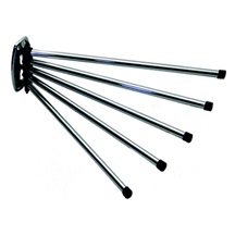 Sušák ručníků 5-ramenný  Cr