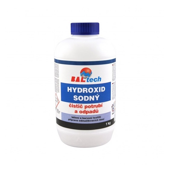 Čistič odpadů Hydroxid sodný Baltech 1000g prodej 18+