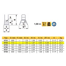 Můstek oboustranný   9704