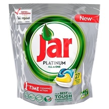 Tablety do myčky JAR Platinum Plus All in One, 75 ks