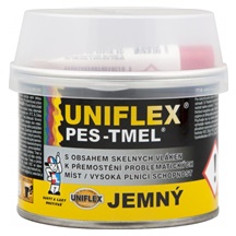 Tmel Uniflex PES-TMEL jemný tmel na kov, ocel, kámen, beton a dřevo, 200 g prodej od 18+