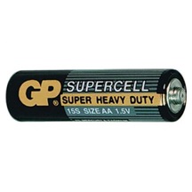 Baterie zinkouhlíková  GP Supercell R6 (AA), 4ks