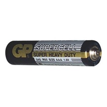 Baterie zinkouhlíková  GP Supercell R03 (AAA), 2ks