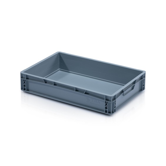Přepravka Euro 60x40x12 cm plný úchyt