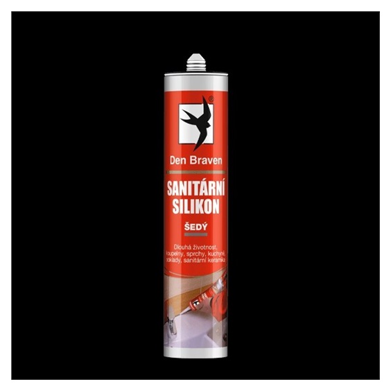 Silikon sanitární   280ml RL šedý