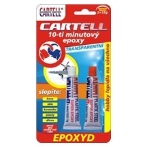 Lepidlo epoxid trans2*12g CEP12021 CARTELL