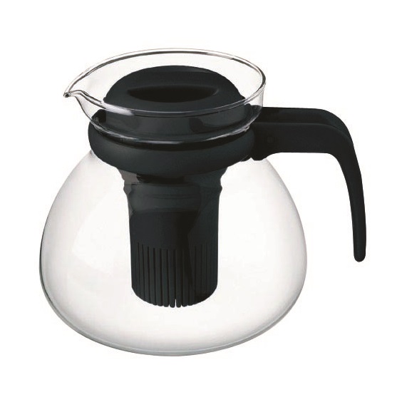 Konvice sklo 1,5l SVATAVA sítko,UH ucho,víčko