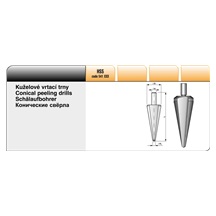 Trn kuželový vrtací 4/30 HSS